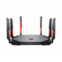 MSI Router Gaming RADIX AXE6600 MU-MIMO Firewall, Wi-Fi 6, 4 x RJ-45 4804 Mbit/s WLAN, Alámbrico/Inalámbrico, Doble Banda 2.4/5 GHz, 6 Antenas Externas, de 6 dBi   3