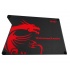 Mousepad MSI Thunderstorm Aluminum, 32 x 22cm, 2mm, Negro/Rojo  2