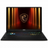 Laptop MSI Vector A18 HX, 18" 2560x1440, AMD Ryzen 9 9955HX, NVIDIA GeForce RTX 5080, 64GB, 2TB SSD, Windows 11 Pro, Inglés
