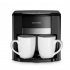 Multilaser Cafetera BE009USA, 2 Tazas, 500W, Negro - Incluye 2 Tazas de Porcelana  1