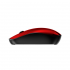 Mouse Multilaser SEM FIO MS300, Inalámbrico, Óptico, 1.200DPI, USB-A, Rojo - Imagen adicional 2