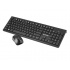 Kit de Teclado y Mouse Multilaser TC502, Inalámbrico, USB, Negro (Español)  1