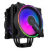 Disipador CPU Munfrost Cold Storm ARGB, 120mm, 800 - 1800RPM, Negro  1