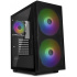 Gabinete Mundofrost Fresh con Ventana RGB, Midi-Tower, ATX/Micro ATX/Mini-ITX, USB 3.0/2.0, sin Fuente, 3 Ventiladores RGB Instalados, Negro