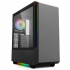 Gabinete Munfrost Panda RGB, Midi-Tower, ATX/Micro-ATX/Mini-ITX, USB 3.0, sin Fuente, 1 Ventilador Instalado, Negro  1