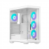 Gabinete Munfrost POLARIS, Midi-Tower, ATX/Micro-ATX/Mini-ITX, USB 3.0, sin Fuente, 4 Ventiladores Instalados, Blanco