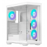 Gabinete Munfrost POLARIS, Midi-Tower, ATX/Micro-ATX/Mini-ITX, USB 3.0, sin Fuente, 4 Ventiladores Instalados, Blanco