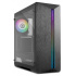 Gabinete Munfrost MFGSHN1B, Midi-Tower, ATX/Micro-ATX/Mini-ITX, USB 2.0/3.0, sin Fuente, 1 Ventilador Instalado, Negro  1