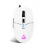 Mouse Gamer Munfrost Óptico Tritón ARGB, Alámbrico, USB-A, 12.000DPI, Blanco Mate  1