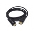 Naceb Cable HDMI Macho - DisplayPort Macho, 1.8 Metros, Negro  3