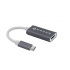 Naceb Adaptador USB C Macho - HDMI Hembra, Gris/Blanco  1