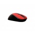 Mouse Naceb Óptico NA-0116, Inalámbrico, USB, 1600DPI, Negro/Rojo  3
