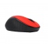 Mouse Naceb Óptico NA-0117, Inalámbrico, USB, 1000DPI, Rojo/Negro  2