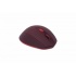 Mouse Ergonómico Naceb NA-0119, Inalámbrico, Óptico, 1.600DPI, RF Inalámbrico, Rojo  1