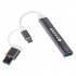 Naceb Hub USB-C/USB-A - USB-A 2.0, USB-A 3.0, 5 Gbit/s   4