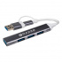 Naceb Hub USB-C/USB-A - USB-A 2.0, USB-A 3.0, 5 Gbit/s   6