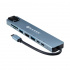 Naceb Hub USB-C - HDMI, RJ-45, USB-A 3.1, USB-C, 480 Mbit/s   4