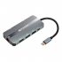 Naceb Hub USB-C - HDMI, RJ-45, USB-A 3.0, USB-C, 5 Gbit/s