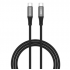 Naceb Cable USB-C Macho - USB-C Macho, 1 Metro  1