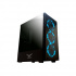 Gabinete Naceb Hydra, Midi-Tower, ATX/Micro-ATX/Mini-ITX, USB 2.0/3.0, sin Fuente, 3 Ventiladores Instalados, Negro - Imagen adicional 1