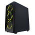 Gabinete Naceb Hydra con Ventana RGB, Full-Tower, ATX, USB 2.0/3.0, sin Fuente, Negro ― incluye Bocina Portátil Bluetooth  1