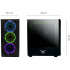 Gabinete Naceb Hydra con Ventana RGB, Full-Tower, ATX, USB 2.0/3.0, sin Fuente, Negro ― incluye Bocina Portátil Bluetooth  3
