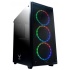 Gabinete Naceb Player con Ventana RGB, Full-Tower, ATX, USB 2.0/3.0, sin Fuente, 3 Ventiladores RGB Instalados, Negro  1