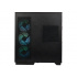Gabinete Naceb Iris NA-0639, Midi-Tower, ATX/Micro-ATX/Mini-ITX, USB 3.0, sin Fuente, 4 Ventiladores Instalados, Negro  4