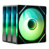 Ventilador Naceb NA-0650N, 3x 120mm, 1400RPM, ARGB, Negro  1