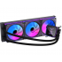 Naceb Boreal 360MM Enfriamiento Líquido para CPU, 3x 120mm, hasta 1800RPM, Negro