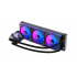 Naceb Boreal Enfriamiento Líquido para CPU, 3x 120mm, hasta 1800RPM, Negro  1
