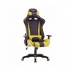 Naceb Silla Gamer Sniper, hasta 140Kg, Negro/Amarillo - Imagen adicional 1