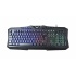 Teclado Gamer Naceb NA-0912 RGB, Alámbrico, Negro (Español)  2
