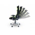 Naceb Silla Gamer Viper, hasta 140Kg, Negro/Verde  1