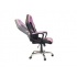 Naceb Silla Gamer NA-0935RS, 120Kg, Negro/Rosa  2