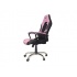 Naceb Silla Gamer NA-0935RS, 120Kg, Negro/Rosa  3