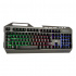 Teclado Gamer Naceb Cyber Steel LED RGB, Alámbrico, USB, Gris, Español  4