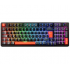 Teclado Gamer Naceb Phyton LED RGB, Teclado Mecánico, Switch Brown, Inalámbrico, RF Inalámbrico, Negro, Español  1