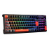 Teclado Gamer Naceb Phyton LED RGB, Teclado Mecánico, Switch Brown, Inalámbrico, RF Inalámbrico, Negro, Español - Imagen adicional 4