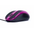 Mouse Naceb Óptico NA-099, Alámbrico, USB, 1000DPI, Negro/Morado  1