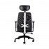 Naceb Silla Gamer X-one, hasta 140kg, Negro/Blanco  5