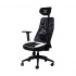 Naceb Silla Gamer X-one, hasta 140kg, Negro/Blanco  2