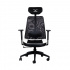 Naceb Silla Gamer X-one, hasta 140kg, Negro/Blanco  1