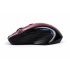 Mouse Naceb Óptico NA-181R, Inalámbrico, Alcance 10 Metros, 2.40GHz, Negro/Rojo  1