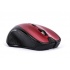 Mouse Naceb Óptico NA-181R, Inalámbrico, Alcance 10 Metros, 2.40GHz, Negro/Rojo  2