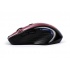Mouse Naceb Óptico NA-181R, Inalámbrico, Alcance 10 Metros, 2.40GHz, Negro/Rojo  3