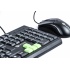 Kit de Teclado y Mouse Naceb NA-457, Alámbrico, USB, Negro (Español)  1