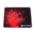 Mousepad Naceb Alfombrilla de Seda NA-556, Negro/Rojo