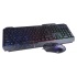 Kit Gamer de Teclado y Mouse Naceb NA-633, Alámbrico, USB, Negro (Español)  2