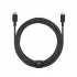 Native Union Cable de Carga Lightning Macho - USB-C Macho, 3 Metros, Negro, para iPhone/iPad  1